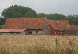 ferme rouge